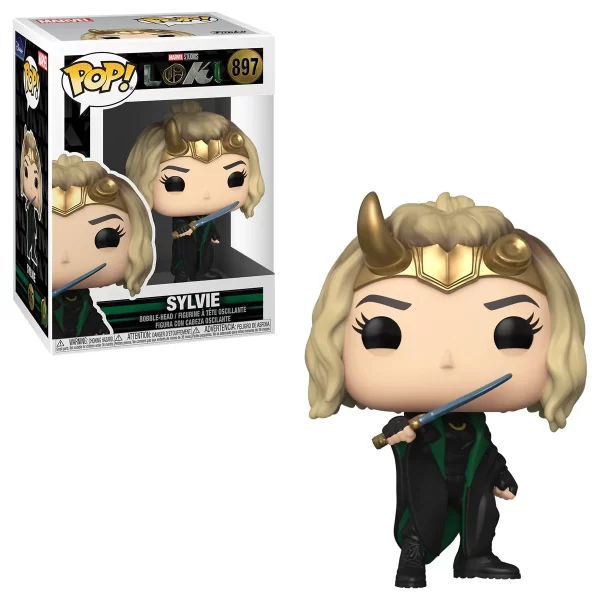 Sylvie Loki caja y figura